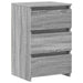 Noptiere, 2 buc., gri sonoma, 40x35x62,5 cm, lemn prelucrat - WALTI WALTI