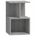 Noptiere, 2 buc., sonoma gri, 35x35x55 cm, lemn prelucrat - WALTI WALTI