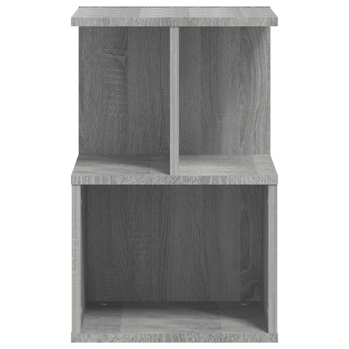 Noptiere, 2 buc., sonoma gri, 35x35x55 cm, lemn prelucrat - WALTI WALTI