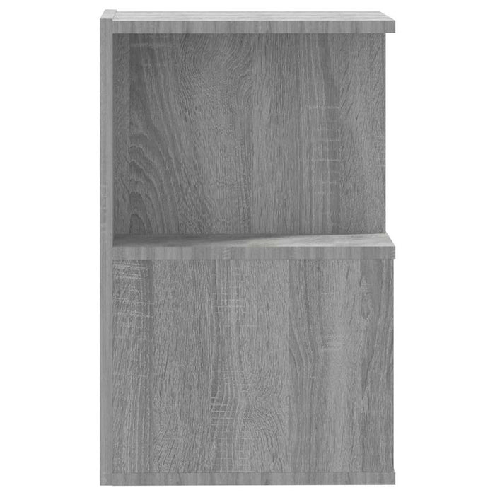 Noptiere, 2 buc., sonoma gri, 35x35x55 cm, lemn prelucrat - WALTI WALTI