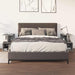 Noptiere, 2 buc., sonoma gri, 35x35x55 cm, lemn prelucrat - WALTI WALTI