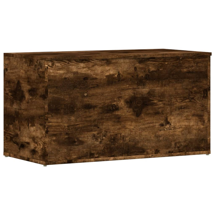 Cufăr de depozitare stejar fumuriu 84x42x46 cm lemn prelucrat - WALTI WALTI