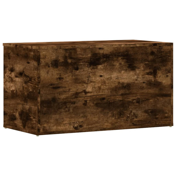 Cufăr de depozitare stejar fumuriu 84x42x46 cm lemn prelucrat - WALTI WALTI