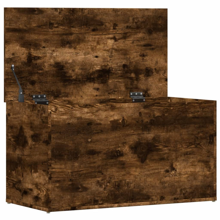 Cufăr de depozitare stejar fumuriu 84x42x46 cm lemn prelucrat - WALTI WALTI