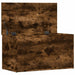 Cufăr de depozitare stejar fumuriu 84x42x46 cm lemn prelucrat - WALTI WALTI