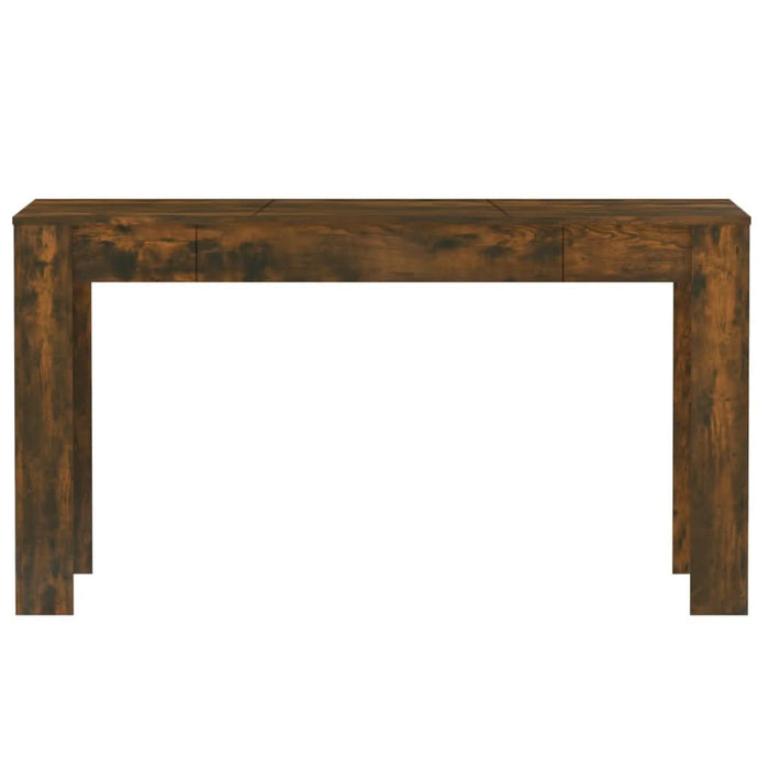 Masă bucătărie, stejar afumat, 140x74,5x76 cm, lemn prelucrat - WALTI WALTI