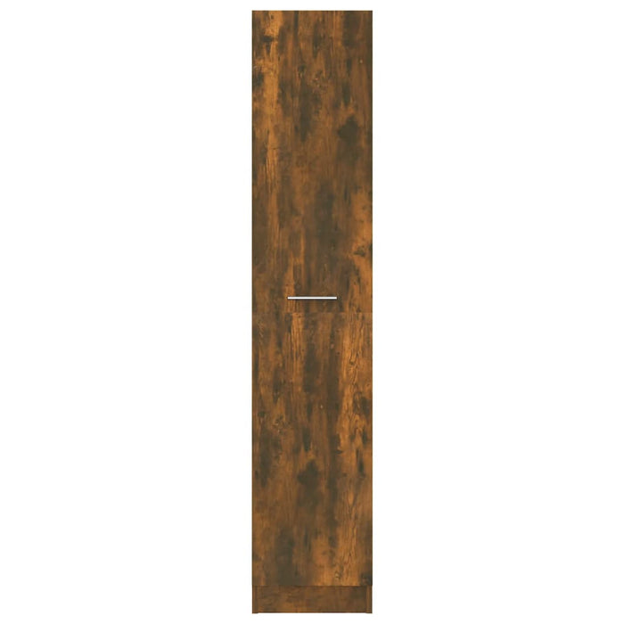 Dulap de farmacie stejar fumuriu 30x42,5x150 cm lemn prelucrat WALTI