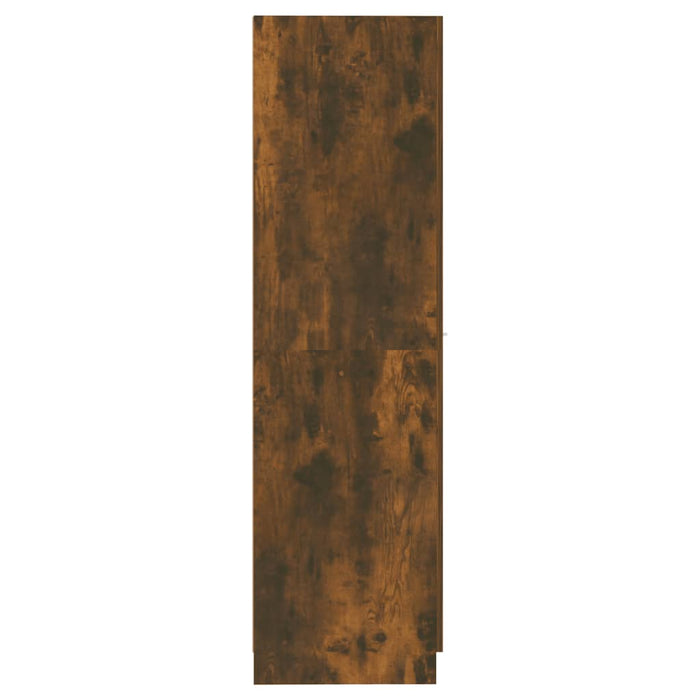 Dulap de farmacie stejar fumuriu 30x42,5x150 cm lemn prelucrat WALTI