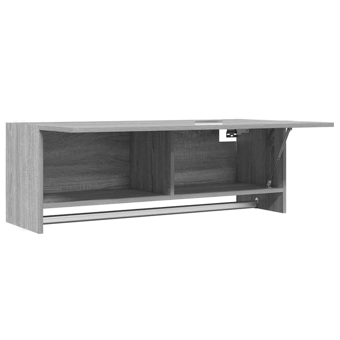 Șifonier, gri sonoma, 100x32,5x35 cm, lemn prelucrat - WALTI WALTI
