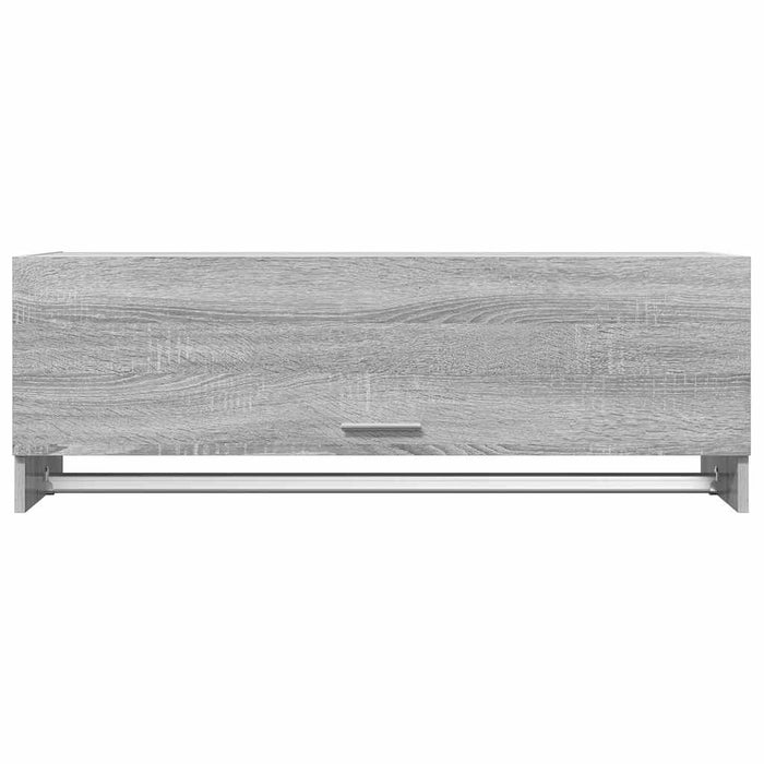 Șifonier, gri sonoma, 100x32,5x35 cm, lemn prelucrat - WALTI WALTI