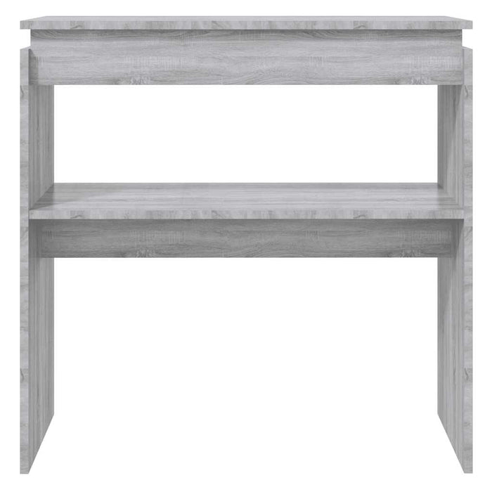 Măsuță consolă, gri sonoma, 80x30x80 cm, lemn prelucrat - WALTI WALTI