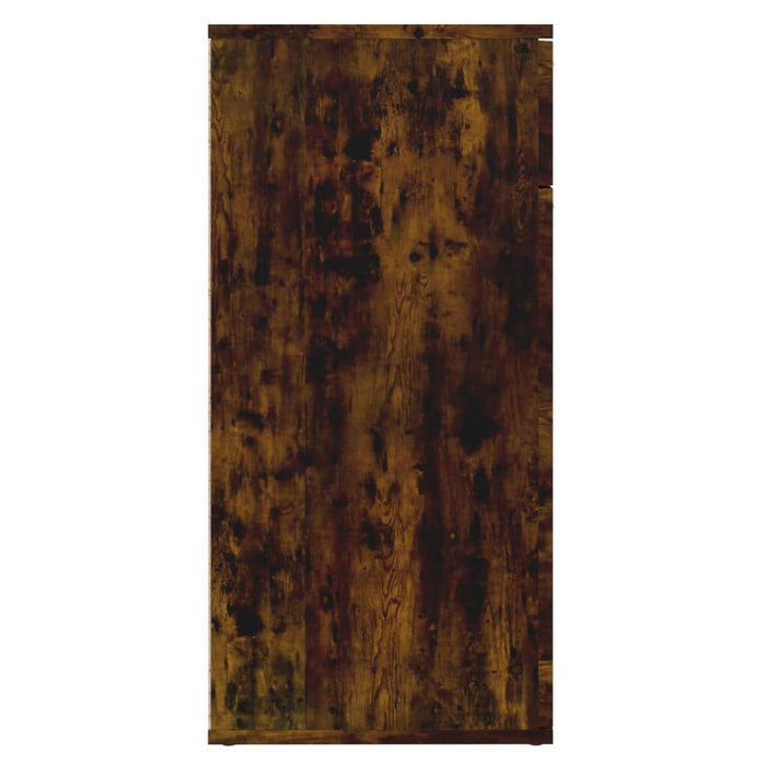 Dulap, stejar fumuriu, 80x36x75 cm, lemn compozit WALTI