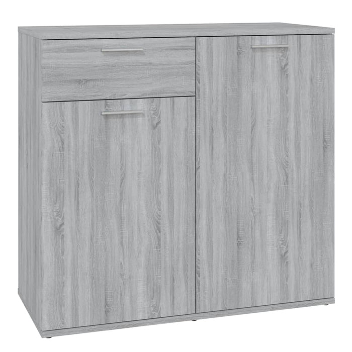 Dulap, sonoma gri, 80x36x75 cm, lemn compozit WALTI