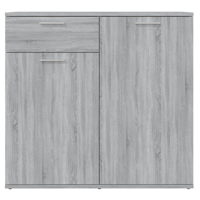 Dulap, sonoma gri, 80x36x75 cm, lemn compozit WALTI