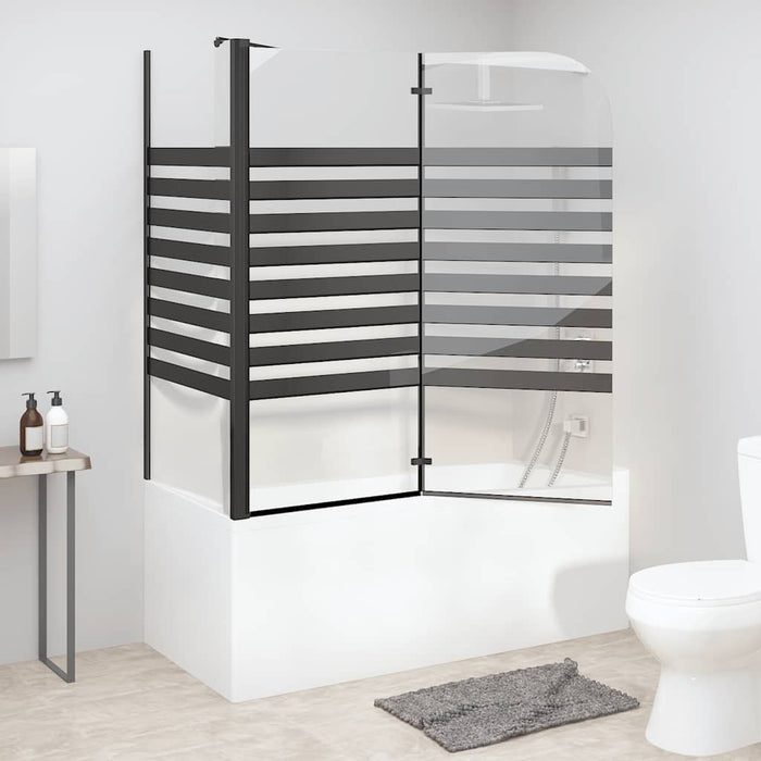 Cabină de baie, 120x68x130 cm, sticlă securizată, dungi - WALTI WALTI