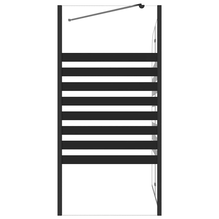 Cabină de baie, 120x68x130 cm, sticlă securizată, dungi - WALTI WALTI