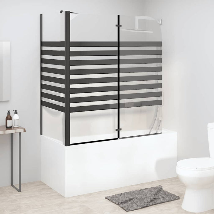 Cabină de baie, 120x68x130 cm, sticlă securizată, dungi - WALTI WALTI