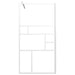 Perete pentru cabină de duș walk-in, alb, 115x195cm, sticlă ESG - WALTI WALTI