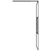Paravan de duș walk-in negru 90x195 cm sticlă ESG model piatră - WALTI WALTI