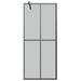 Paravan duș walk-in 80x195 cm sticlă securizată culoare închisă - WALTI WALTI