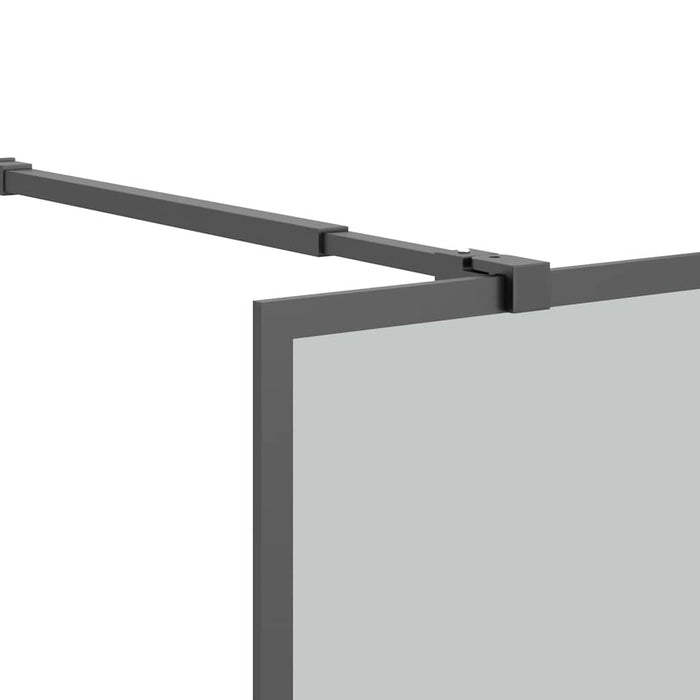 Paravan duș walk-in 80x195 cm sticlă securizată culoare închisă - WALTI WALTI