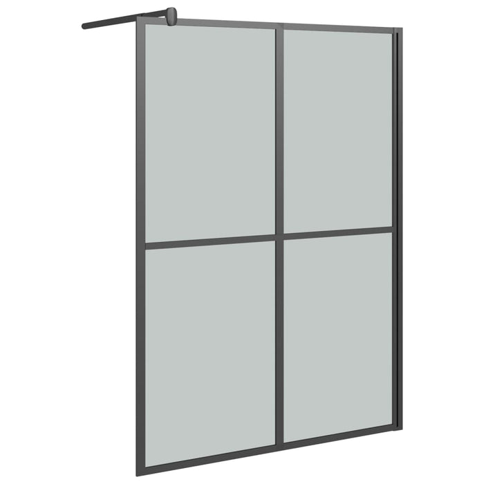 Paravan duș walk-in, 140x195 cm, sticlă securizată închis WALTI