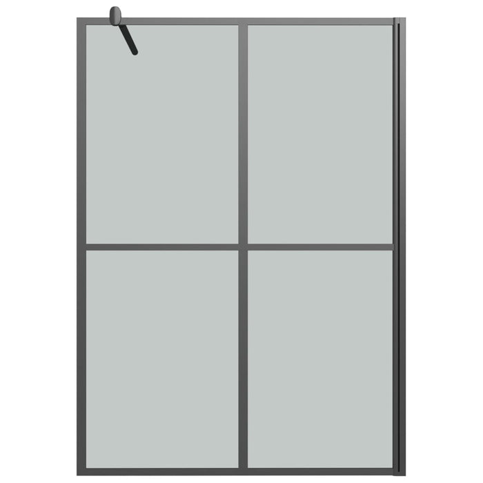 Paravan duș walk-in, 140x195 cm, sticlă securizată închis WALTI