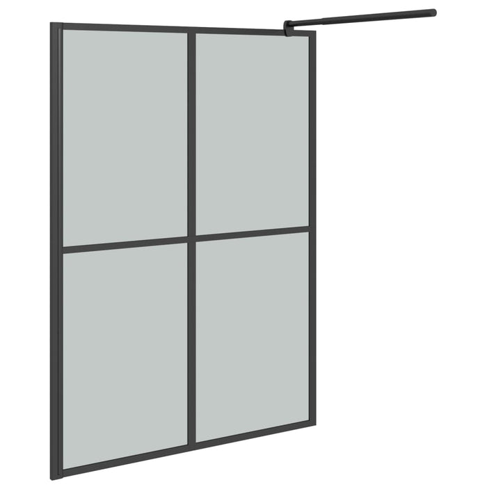Paravan duș walk-in, 140x195 cm, sticlă securizată închis WALTI