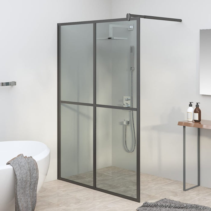 Paravan duș walk-in, 140x195 cm, sticlă securizată închis WALTI