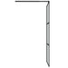 Paravan duș walk-in negru 90x195 cm sticlă ESG culoare închisă - WALTI WALTI
