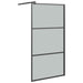 Paravan duș walk-in negru 100x195 cm sticlă ESG culoare închisă - WALTI WALTI