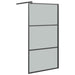 Paravan duș walk-in negru 115x195 cm sticlă ESG culoare închisă - WALTI WALTI