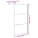 Paravan duș walk-in negru 115x195 cm sticlă ESG culoare închisă - WALTI WALTI