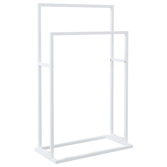 Suport de prosoape autonom, alb, 48x24x78,5 cm, fier - WALTI WALTI