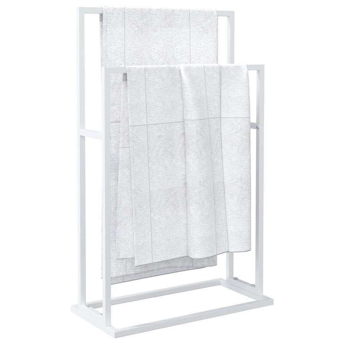 Suport de prosoape autonom, alb, 48x24x78,5 cm, fier - WALTI WALTI