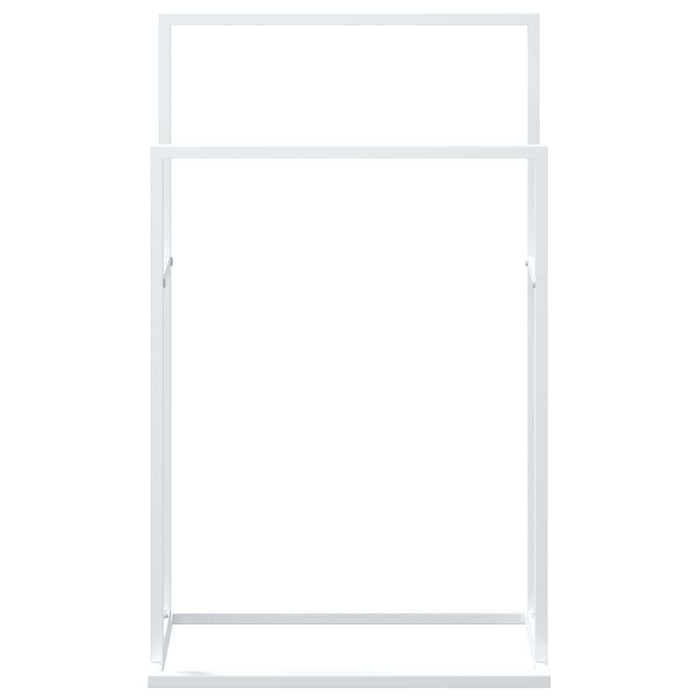 Suport de prosoape autonom, alb, 48x24x78,5 cm, fier - WALTI WALTI