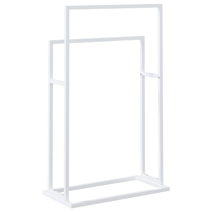 Suport de prosoape autonom, alb, 48x24x78,5 cm, fier - WALTI WALTI