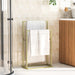 Suport de prosoape autonom, auriu, 48x24x78,5 cm, fier - WALTI WALTI