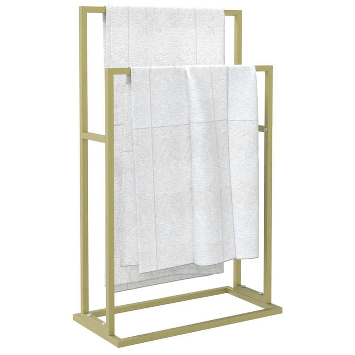 Suport de prosoape autonom, auriu, 48x24x78,5 cm, fier - WALTI WALTI