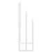 Suport de prosoape autonom, alb, 48x24x79 cm, fier - WALTI WALTI