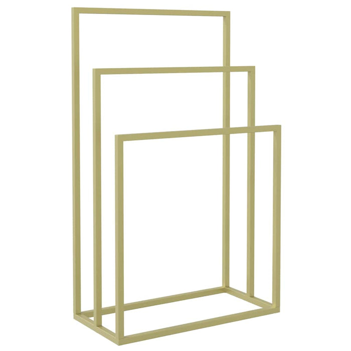 Suport de prosoape autonom, auriu, 48x24x79 cm, fier - WALTI WALTI