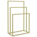 Suport de prosoape autonom, auriu, 48x24x79 cm, fier - WALTI WALTI