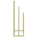 Suport de prosoape autonom, auriu, 48x24x79 cm, fier - WALTI WALTI