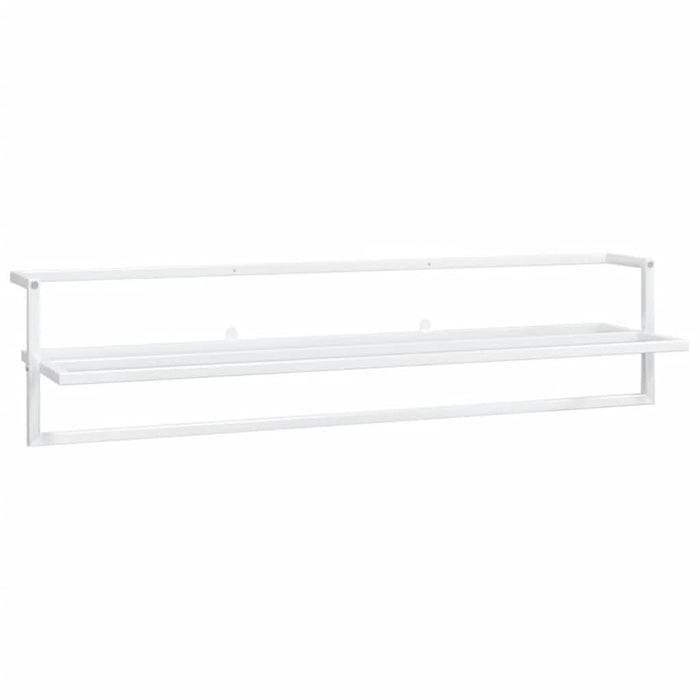 Suport pentru prosoape, alb, 95x25x22 cm, fier - WALTI WALTI