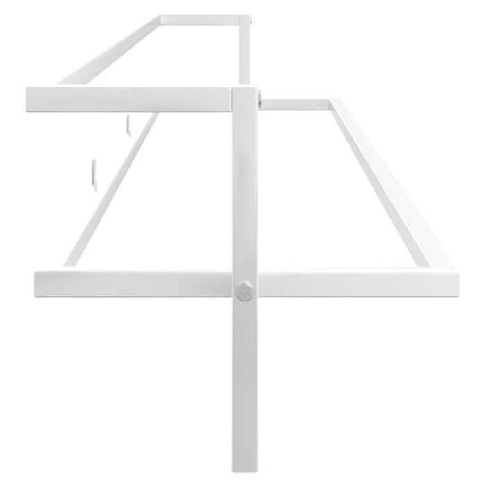 Suport pentru prosoape, alb, 95x25x22 cm, fier - WALTI WALTI