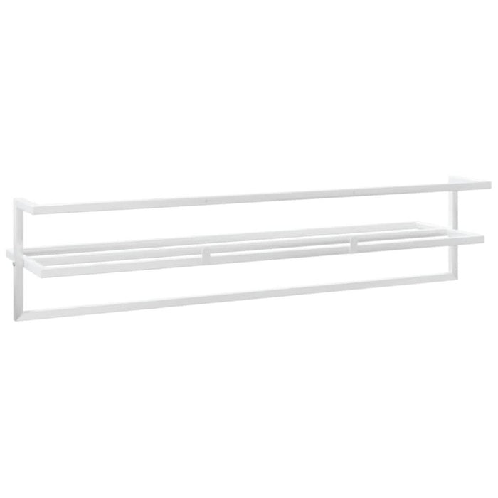 Suport pentru prosoape, alb, 95x25x22 cm, fier - WALTI WALTI