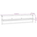 Suport pentru prosoape, alb, 95x25x22 cm, fier - WALTI WALTI