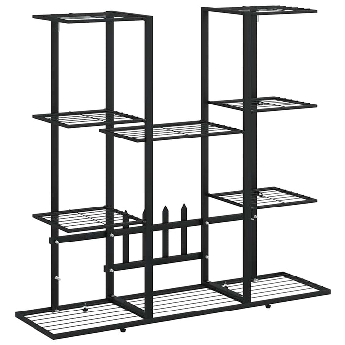 Suport pentru flori, 94,5x25x89 cm, negru, fier - WALTI WALTI