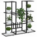 Suport pentru flori, 94,5x25x89 cm, negru, fier - WALTI WALTI
