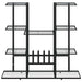 Suport pentru flori, 94,5x25x89 cm, negru, fier - WALTI WALTI
